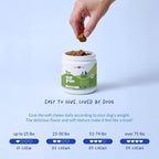 Grass Burn Spot Soft Chews - Pee Grass Spot Saver Caused by Dog Urine - Dog Urine Neutralizer for Lawn, with Canine Enzyme Blend, Probiotics, and Cranberry.