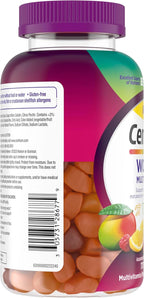 Centrum MultiGummies Gummy Multivitamin for Women, Multivitamin/Multimineral Supplement with Vitamin D3, B and Antioxidants, Assorted Fruit Flavor - 170 Count