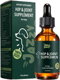 Hip & Joint Supplement for Dogs, Liquid Glucosamine Chondroitin for Dogs with MSM, Hyaluronic Acid & Collagen – Dog Joint Supplement for Mobility, Hip Support & Flexibility – Chicken Flavor, 60 mL