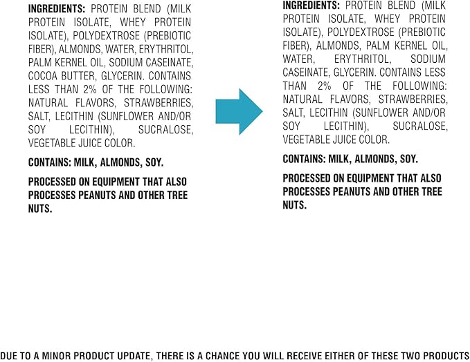 Quest Nutrition Protein Bars, Strawberry Shortcake, 20g Protein, 2g Sugar, 3g Net Carbs, 10g Fiber, Gluten Free, 12 Count