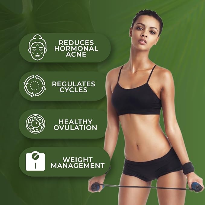 Hormonal Balance & Reproductive Health Support for Women, IVF Success, Metabolic & Bone Health, with Bioavailable Folate, Vitamin D3, and Inositols – Family-Owned, All-Natural Formula