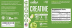 Creatine Monohydrate Gummies 5g per Serving, chewable, Vegan, Non-GMO, Sugar-Free, Soy-Free, Gluten-Free, Men & Women,More Strength & Recovery- Sour Apple Flavor, Made in USA
