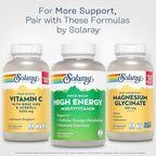 SOLARAY Once Daily High Energy Multivitamin for Women and Men – with Vitamin C, Vitamin D and Whole Food & Herb Base - Cellular Energy Metabolism & Immune Function Support – 120 Servings, 120 VegCap