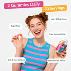 Methylated Multivitamin Gummies for Women | Women’s Multivitamin Gummies with Methylated Folate, Iron, Biotin & Inositol | Sugar Free Women’s Daily Vitamin for Energy, Immune, Hair & Skin | 60 Ct