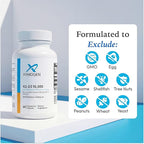 XYMOGEN K2-D3 10000 - Vitamin D3 K2 Supplement for Immune, Bone & Cardiovascular Support* - Non-GMO, Gluten-Free, Vegetarian - 60 Capsules