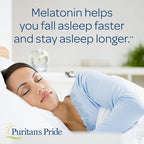 Puritan's Pride Premium Super Strength Melatonin 10mg Sleep Aid, Dietary Supplement for Sound, Restful, and Longer Sleep Support, 2 Month Supply, 60 Rapid Release Capsules (Pack of 3)