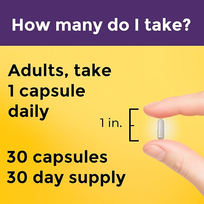 Nature Made Probiotics for Women and Men, Probiotic Capsules 1 Billion CFU from Live Cultures for Immune & Digestive Support, 30 Capsules, 30 Day Supply