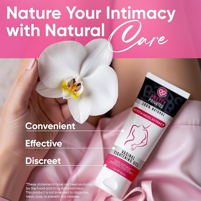 Premium Vaginal Tightening Cream – Tightening Gel for Vag - Fast-acting Tightener for Intimate Pleasure - Natural Firming and Toning - 1oz