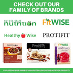 Nutmeg State Nutrition - High Protein Diet Fruit Drink - 15g Protein - Low Calorie - Low Carb - Low Sugar - Fat Free, 7 Servings Per Box (Strawberry Kiwi)