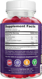 Feel Great Kids Melatonin Gummy | Strawberry Flavored Melatonin Gummies Kids | 1 MG of Melatonin Sleep Aid for Kids | Vegan Gummies | 60 Day Supply
