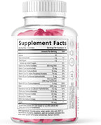 Hair Vitamins Gummies for Hair Growth - Best Multivitamin Supplement for Hair, Skin & Nails with 5000 mcg Biotin per Serving - Supports Thicker, Stronger Hair Women & Men - Berry Flavor - 60 Gummies