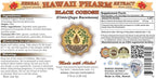 Hawaii Pharm Black Cohosh Liquid Extract, Black Cohosh (Cimicifuga Racemosa) Tincture Supplement 4 oz
