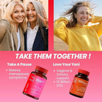 Vitex Chasteberry Supplement for Women – Non-Hormonal Menopause Support with Ashwagandha, Maca & Rhodiola – Hot Flashes, Night Sweats & Mood Support – Vegan, 60 Days Supply