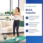 Pure Encapsulations BCAA Capsules | Hypoallergenic Supplement to Support Muscle Function During Exercise* | 250 Capsules
