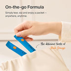 Ownist Triple Collagen Liquid Packets On-The-Go - Peptides with Hydrolyzed Marine Collagen, Elastin, Hyaluronic Acid and Vitamin for Healthy Skin - Orange Flavor - 14 Individual Stick Packs