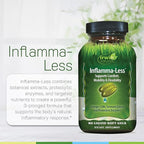 Irwin Naturals Inflamma-Less - Turmeric Extract & Omega-3 Fish Oil - Joint Supplements for Men & Women - Supports Mobility & Comfort - Promotes Healthy Inflammatory Response – 80 Liquid Soft-Gels