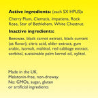 RESCUE Bach Sleep PASTILLES, Black Currant Flavor, No Melatonin Lozenges, Homeopathic, Flower Essences, 6 Pack