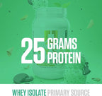 RYSE Loaded Protein Powder - Mint Chip Ice Cream - 25g Whey Protein Isolate & Concentrate with Prebiotic Fiber & MCTs - Low Carb, Low Sugar, Digestive-Friendly - 27 Servings / 2 lb Tub