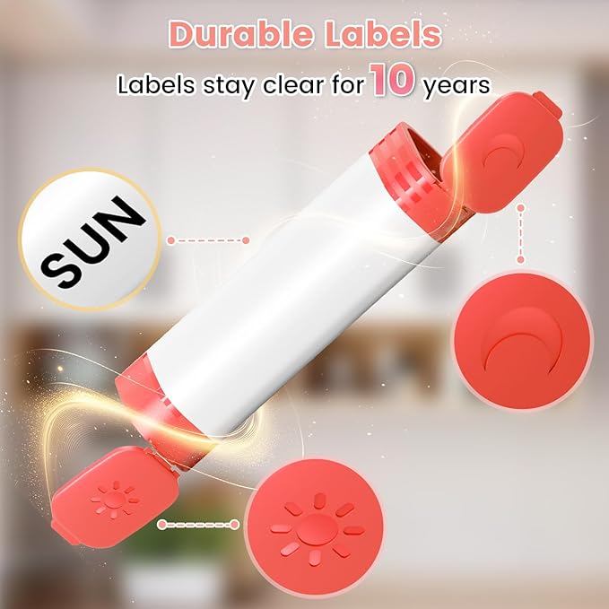 Odaro Weekly Pill Organizer 2 Times a Day, Large Pill Box 7 Day, Daily Twice Am Pm Medicine Organizer, Travel Contaniner for Medicine, Vitamin and Supplement, Pink