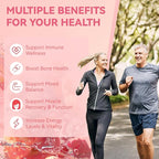Vitamin D3 K2 Gummies for Adults - Vitamin D3 5000IU + K2 (MK-7) 200mcg, with Calcium Citrate, Magnesium Citrate, Omega-3 for Bone, Muscle, Teeth Immune - 120 Gummies