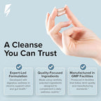 InnoSupps Inno Cleanse 14 Day Colon & Detox Flush, Waist Trimming Complex, Gut Cleanse, Digestive System Support, Stool Softener & Reduced Bloating & Occasional Constipation Relief