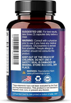 Glucosamine Chondroitin MSM Complex - 3X Strength Joint Support Supplement with Glucosamine Sulfate, Turmeric, Boswellia - For Cartilage, Mobility & Flexibility - Bottled in USA, 240 Capsules