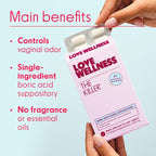 Love Wellness pH Balancing Cleanser & The Killer | Feminine Balance Duo | Supports Balanced pH, Intimate Health & Hygiene