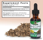 Nature's Answer Alcohol-Free 1 Fluid Ounce Black Cohosh Extract | Supports Female Balance | Gluten-Free | Non-GMO | Made in The USA | Cruelty-Free
