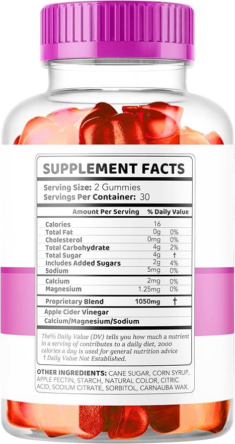 (3 Pack) Revitalyn Gummies - Revitalyn Apple Cider Vinegar Daily Formula for Skin Health, RevitalynAppleCider Gummy Premium Support Healthy All Natural Advanced Formula, 180 Gummies for 3 Months