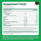 Feel Great Super Green Gummies for Kids (2 Pack) | Fruit and Vegetable Gummies | Vegan Veggie Gummy Multivitamin for Kids | Veggie Fiber Supplement | 60 Count