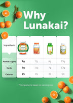 Lunakai USA Made High Potency Vitamin C Gummies for Adults and Kids - 300mg Immune Support - Non-GMO, Vegan, Delicious Orange Flavor, 60ct