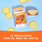 Bumble Bee Snack On The Run! Protein Snack Pack - Buffalo Chicken Salad with Crackers - 10g Protein per Box - Ready to Eat Easy-Open Canned Chicken Salad (Pack of 1)