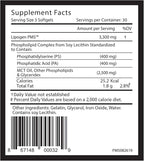 PMS Relief | Positive Vitamins Impact on PMS, Mood, Stress & Hormone Balance | Phosphatidylserine and Phosphatidic Acid | PMS Support Supplement: 90 softgels, 30 Days Supply