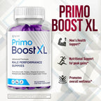 (2 Pack) Primo Boost XL Gummies, Official Primo Boost XL Gummys with All Natural Ingredients, Advanced PrimoBoost Health & Wellness Formula with Max Strength Active Lifestyle Vitamins (120 Gummies)