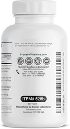 Bronson Selenium 200 mcg – Yeast Free Chelated Amino Acid Complex - Essential Trace Mineral with Superior Absorption, 250 Vegetarian Capsules