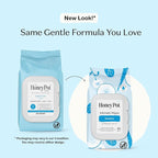 The Honey Pot Company - Feminine Wipes - Daily PH Balancing, Fragrance & Sulfate Free Wipes for Intimate Parts, Body, or Face - Hygiene Products - Sensitive 30 ct