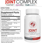 Silver Fern Brand Joint Complex – Daily Joint Support with AprèsFlex Boswellia, Ovomet Eggshell Membrane & Type II Collagen – 120 Capsules, 30-Day Supply