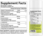 OxyEnergy Silymarin Milk Thistle 300mg Extract with Vitamin C, Inositol & Pueraria, Liver Detox & Repair Support, Antioxidant Support, 90 Vegetarian Capsules