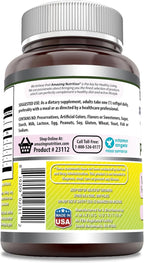 Amazing Formulas Evening Primrose Oil 1300mg, 10% GLA, Softgels Supplement | Hexane Free Cold Pressed Oil | Non-GMO | Gluten Free (250 Count)