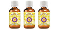 dève herbes Pure Almond Oil (Prunus dulcis) Natural Therapeutic Grade Cold Pressed for Personal Care (Pack of Three) 100ml X 3 (10 oz)