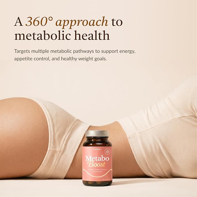 Metabolism Booster & Thermogenic Fat Burner | Natural Weight Loss Support & Appetite Suppressant for Women | Green Tea Extract, L-Carnitine, Caffeine, Cayenne, Chromium | Burn Belly Fat & Boost Energy