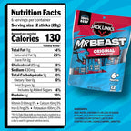 Jack Link’s x MrBeast Beef Sticks, Original Mini Beef Sticks, As Seen on Beast Games, 5g Protein, Made with 100% Real Beef, Pantry-Ready Snacks, 12 Count (Pack of 2)