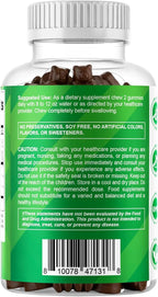 Vitamatic Irish Sea Moss Gummies with Bladderwrack & Burdock Root – Botanical Extract Supplement – Vegan, Non-GMO – 60 Count