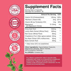 Natures Craft Complete Herbal Menopause Supplement for Women - Female Hormone Balance Capsules for Night Sweats Hot Flashes & Mood Swings with Dong Quai, Chaste Berry & Black Cohosh Root - 60 Count