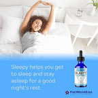 FWS Sleepy - Liquid Melatonin with Magnesium, L-Theanine - Natural Sleep Aid - Fast Acting Liquid Drops - Helps You Get to Sleep and Stay Asleep for a Good Night's Rest - Adults, Teens, Kids