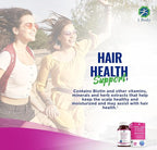 1 Body Hair Skin Nails Vitamin Complex with Biotin - Complete Formula with 26 Essential Vitamins for Men & Women - 3 Pack