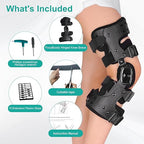 OA Unloader Knee Brace, Support for Arthritis Pain, Osteoarthritis, Cartilage Defect Repair, Avascular Necrosis, Bone on Bone Knee Joint Pain and Degeneration Medial Inside (Right Leg)