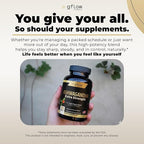 Ashwagandha Supplements for Women and Men | Sleep, Mood and Energy Support | Extra Strength, Vegan Friendly, Non-GMO, Made in USA - Pack of 3