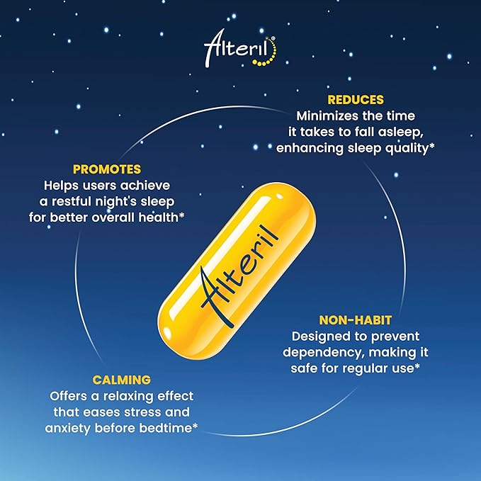 Alteril Natural Sleep Aid Soft Gel 60ct