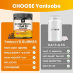 Cholesterol Supplements Gummies, Support Healthy Cholesterol Levels with 1200mg Plant Sterols & Stanols, Bergamot Orange Extract, Red Yeast Rice for Women & Men, Pineapple Flavor, 60 Counts (2 Pack)